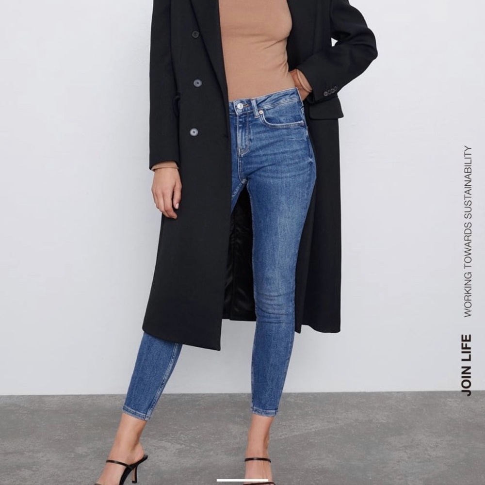 Zara 80s Style Skinny Jeans size 6